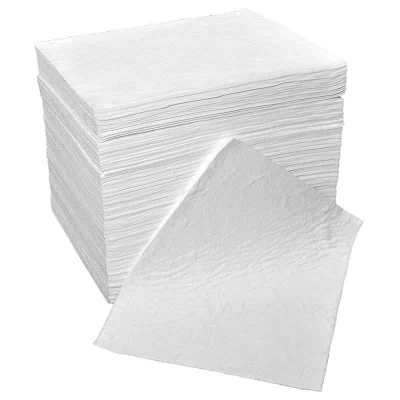 Double Weight Oil & Fuel Absorbent Spill Pads pack of 100