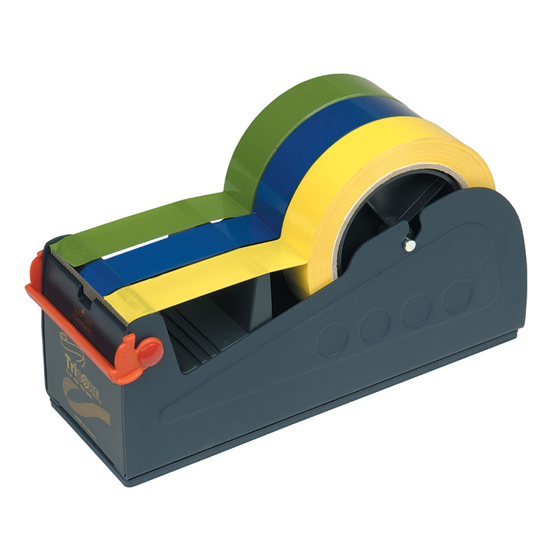 Triple Core Tape Dispenser - 3 x 25mm,1 x 25 & 2 x 50mm or 1 x 75mm x 66m - 75mm core diameter