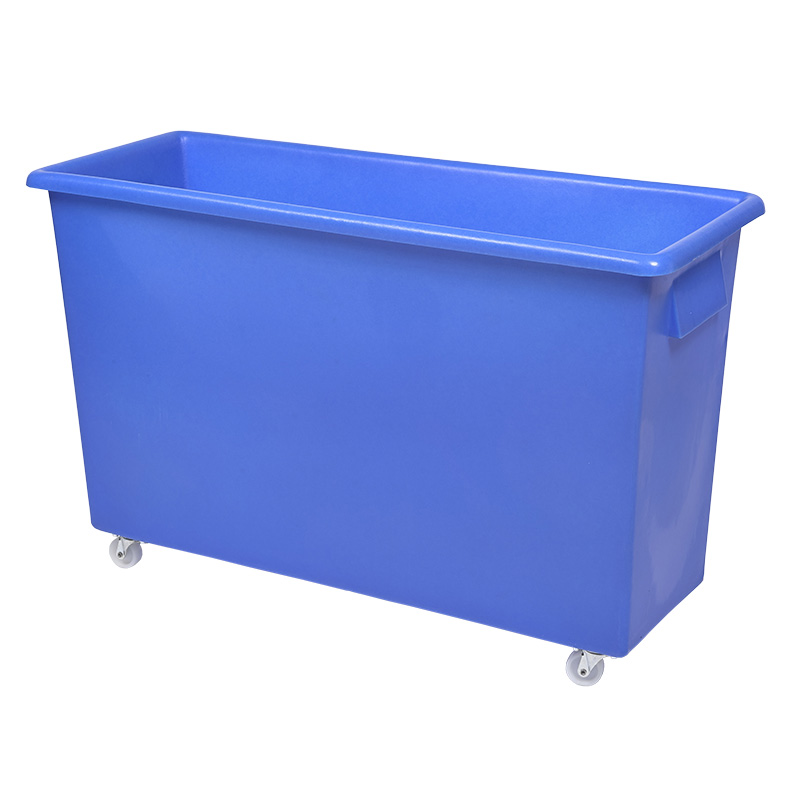 165ltr Mobile Bar Trolleys polyethylene 45kg capacity 620 x 970 x 380