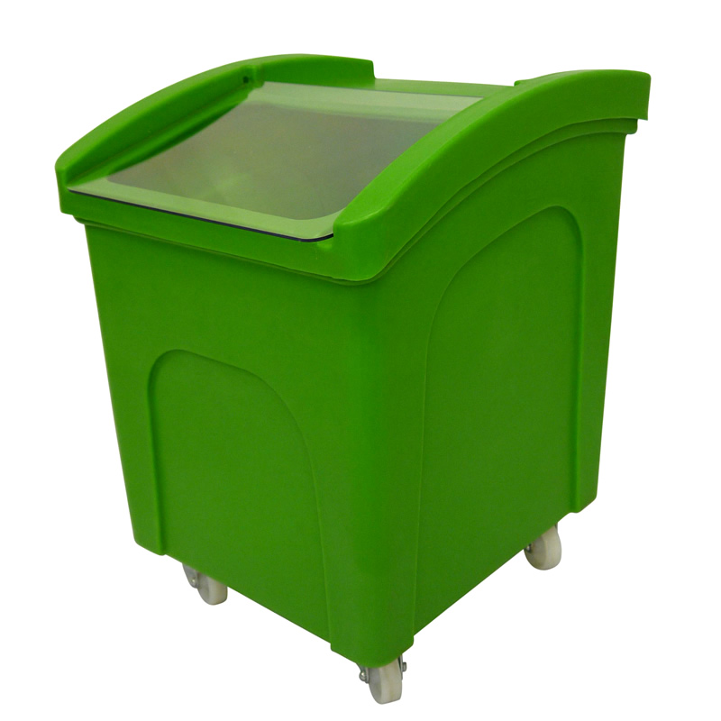 Food Grade Ingredients Truck with Lid 140L capacity - 730 x 580 x 524mm (H x L x W)