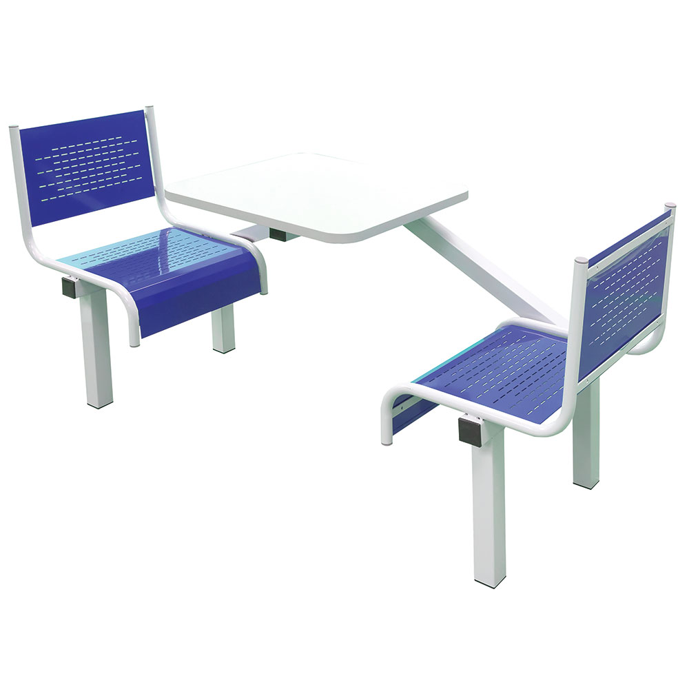 Spectrum 2-Seater Canteen Table & Chairs Furniture Unit