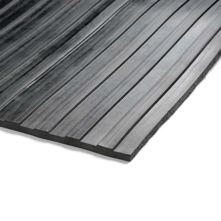 Cobarib Wide Rib Rubber Matting - per Metre 6mm Thick x 900mm Wide