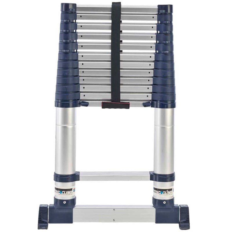 3.8m Aluminium Alloy Telescopic Xtend+Climb Pro Series Ladder - 13 Tread