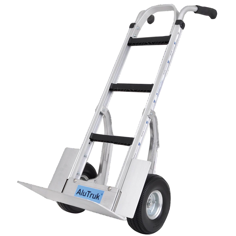 Aluminium Sack Truck with Short Loop and Pneumatic Tyres - 300kg Capacity