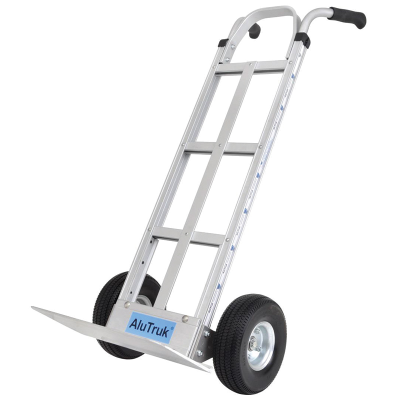 Aluminium Sack Truck with Lattice Bracing and Puncture Proof Tyres - 300kg Capacity