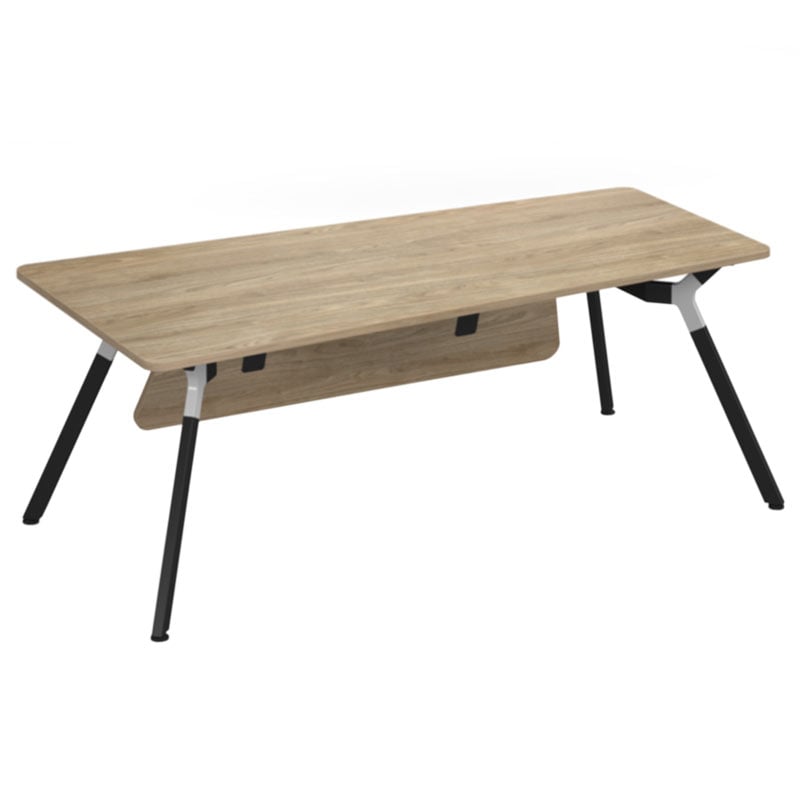 Anson Executive Office Desk with A-Frame Legs - 725 x 2000 x 1000mm