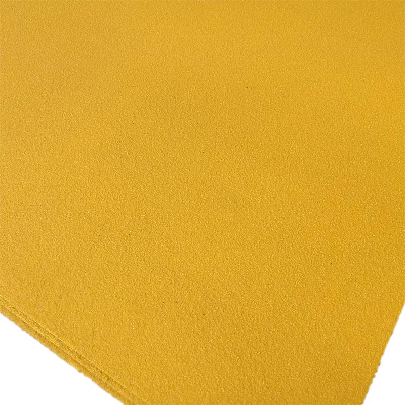 Anti-slip GRP flooring 4mm flat sheet - 800 x 1220mm - yellow