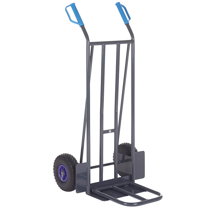 Apollo 300kg Sack Truck with Folding Toe Plate - 1205 x 500 x 540mm