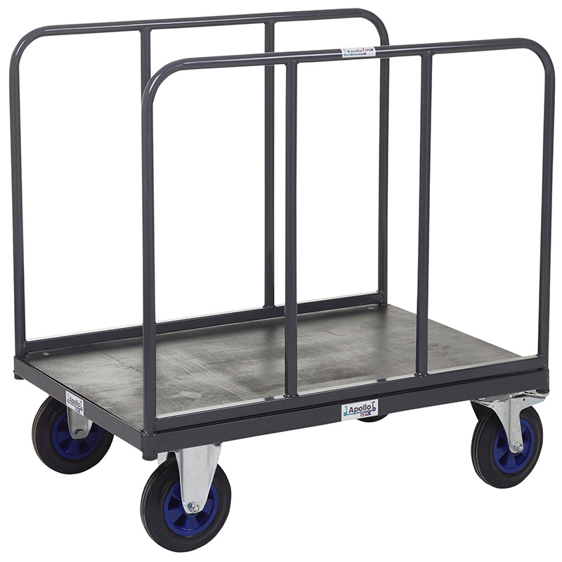Apollo 600kg Long Load Platform Truck - Grey - 1000 x 700mm Platform