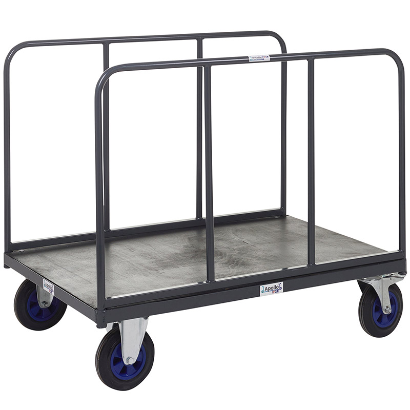 Apollo 600kg Long Load Platform Truck - Grey - 1200 x 800mm Platform