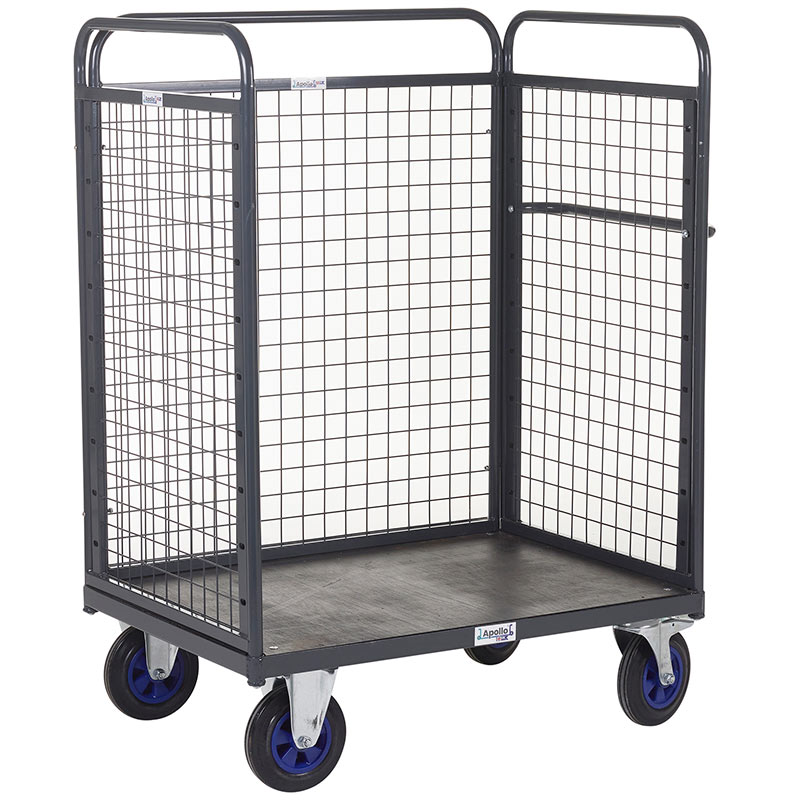 Apollo 600kg Distribution Truck with Steel Mesh Sides & Back - 1100 x 1000 x 700mm