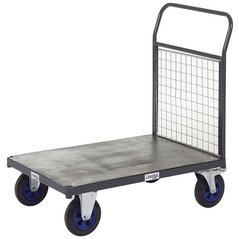 Apollo Platform Truck with 1 Mesh End - 1200 x 800mm platform