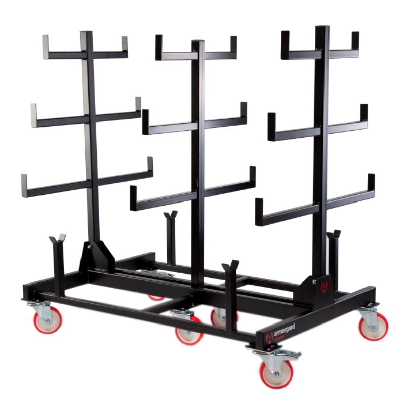 Armorgard PipeRack Mobile Pipe Storage Rack - 2 Tonne Capacity