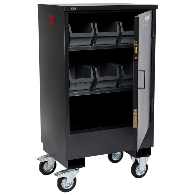 Armorgard FittingStor Mobile Fittings Cabinet - Single Door - 800 x 555 x 1450mm