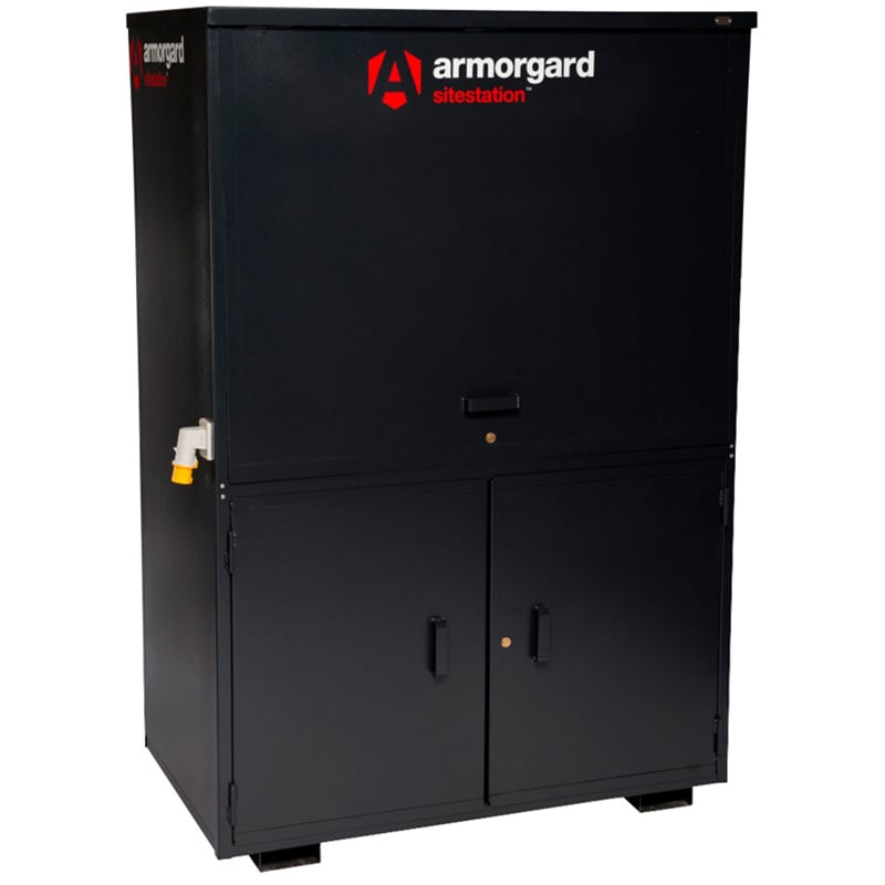 Armorgard Sitestation Work Station Storage Cabinet - 1400 x 845 x 1970mm