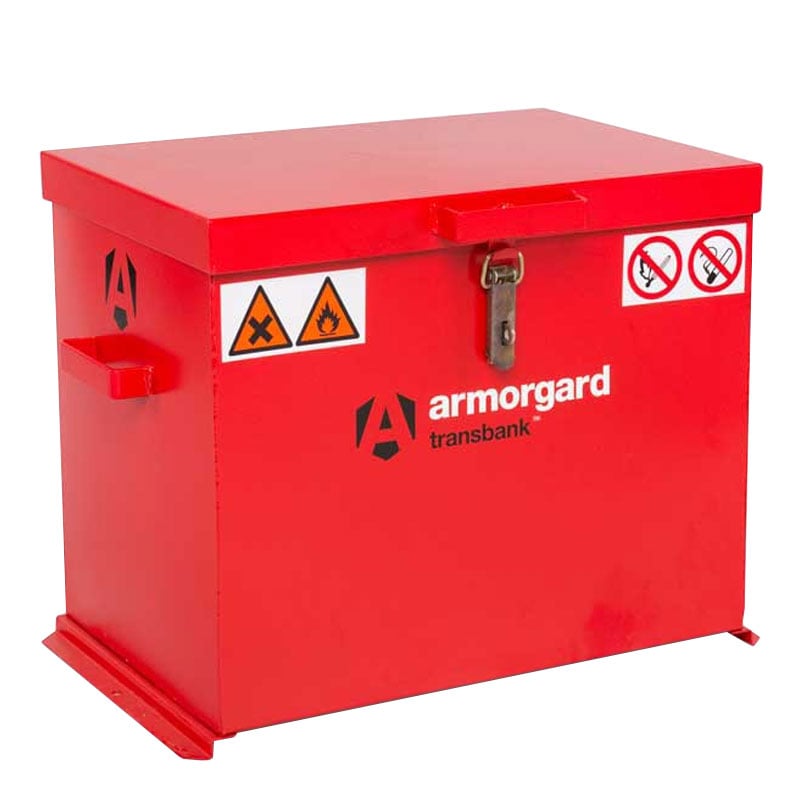 Armorgard TransBank Outdoor Hazardous Storage Chest - 540 x 705 x 485 - 40L Sump - TRB3