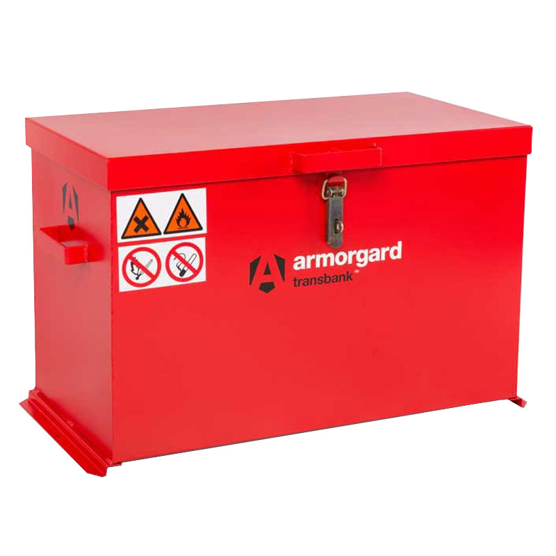 Armorgard TransBank Outdoor Hazardous Storage Chest - 540 x 880 x 485 - 50L Sump - TRB4