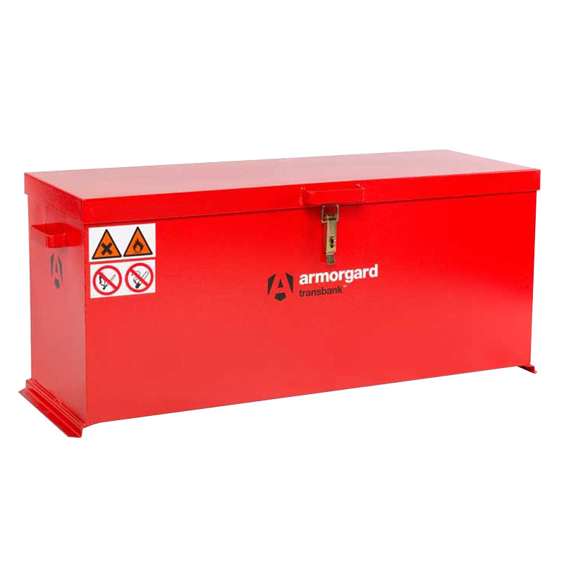 Armorgard TransBank Outdoor Hazardous Storage Chest - 540 x 1195 x 485 - 95L sump - TRB6