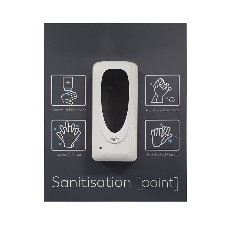 1 Litre Soap/Hand Gel Automatic Dispenser with Instruction Board
