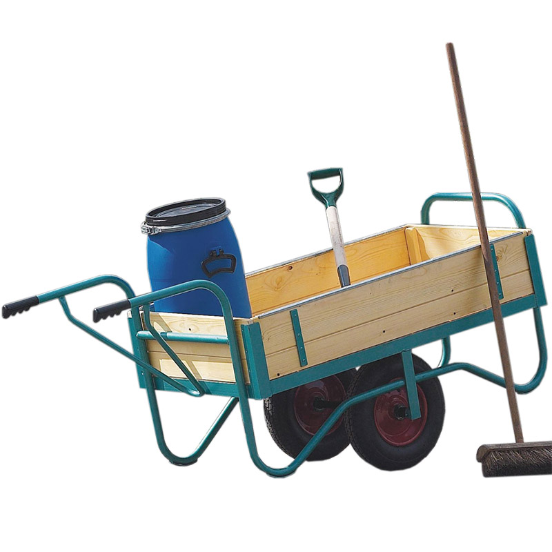 Balanced Truck with Short Wood Sides, 1524 x 762 x 850, handle one end