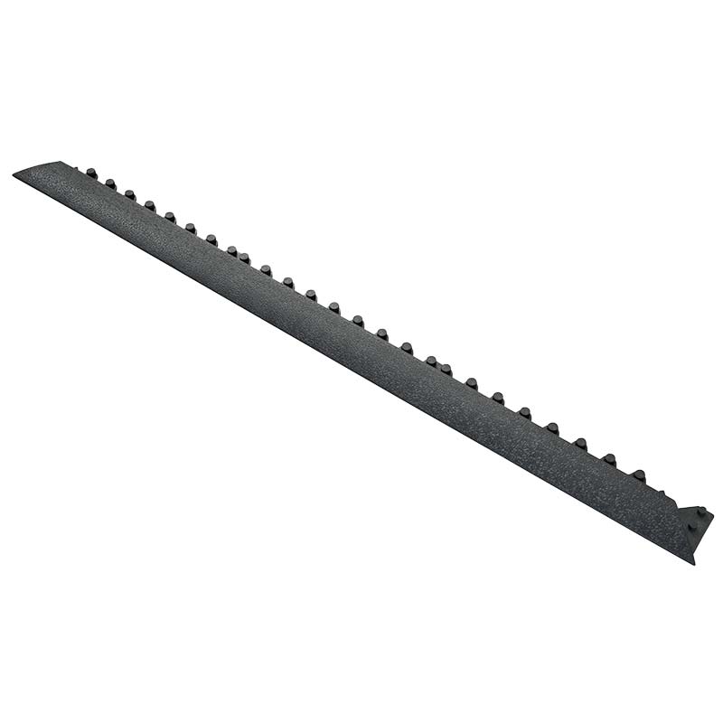 Cushion Link Anti-Fatigue Matting - Black Bevel Male Edge - 910mm long