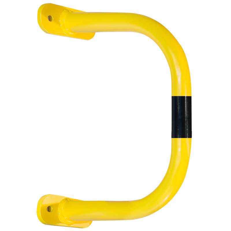 BLACK BULL SafeWall Indoor Wall-Mounted Protection Guard - 350 x 500mm - Yellow & Black