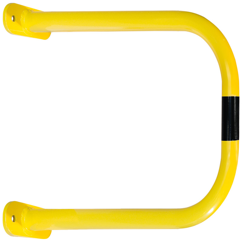 BLACK BULL SafeWall Indoor Wall-Mounted Protection Guard - 600 x 500mm - Yellow & Black