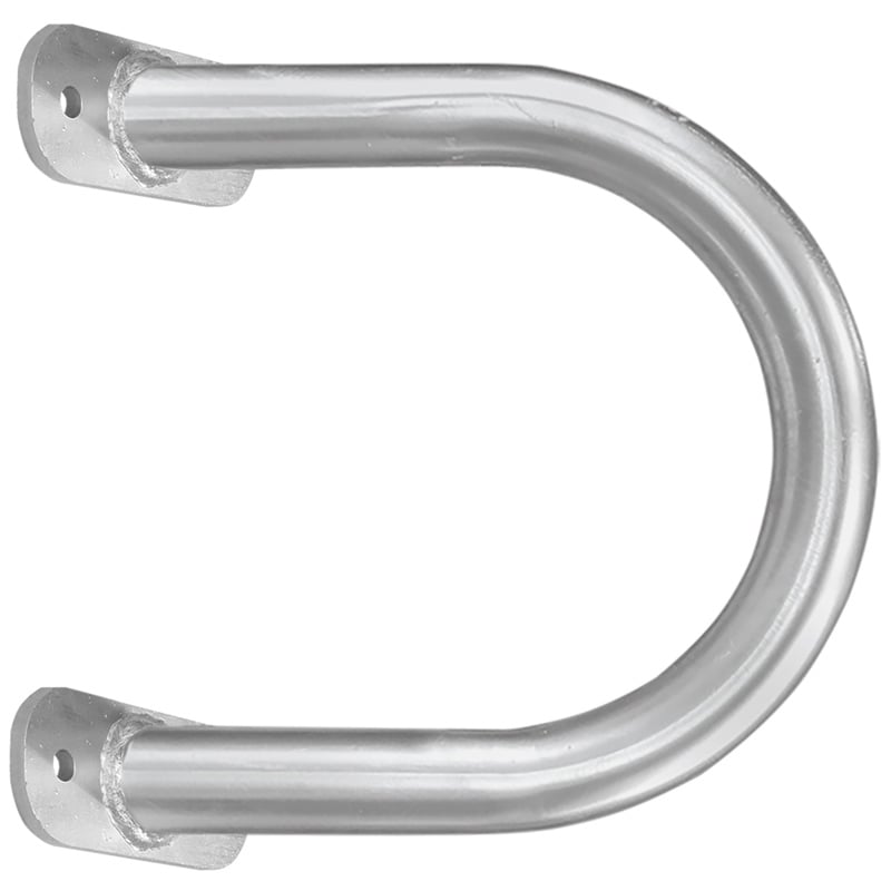 BLACK BULL SafeWall Outdoor Wall-Mounted Protection Guard - 350 x 350mm - Silver