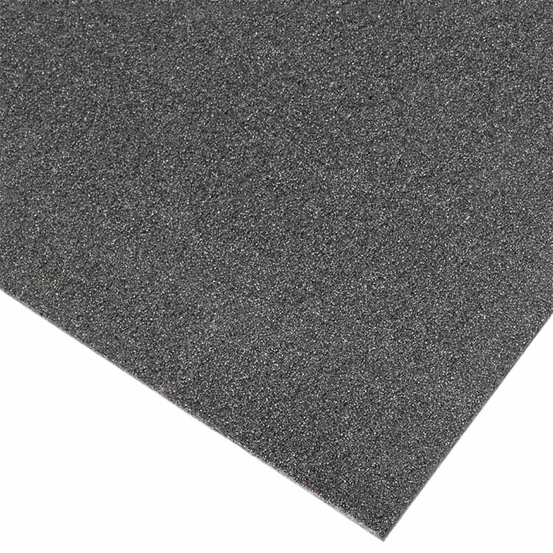 Anti-slip GRP flooring 4mm flat sheet - 800 x 1220mm - black