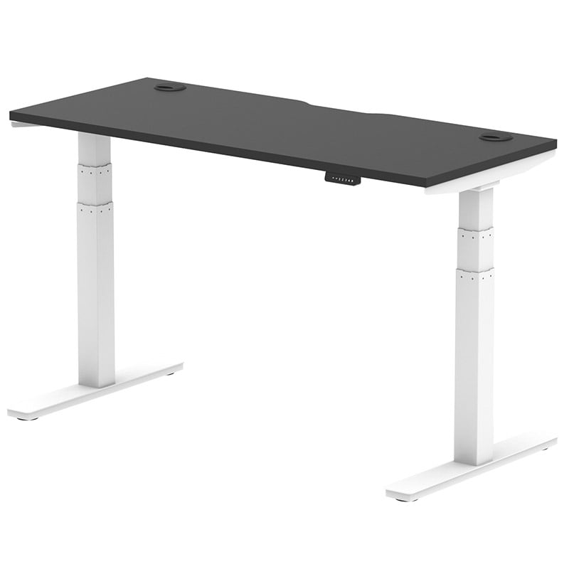 Black Series Height Adjustable Desk - 660-1310 x 1400 x 600mm