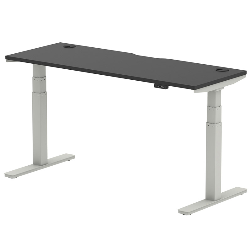 Black Series Height Adjustable Desk - 660-1310 x 1600 x 600mm