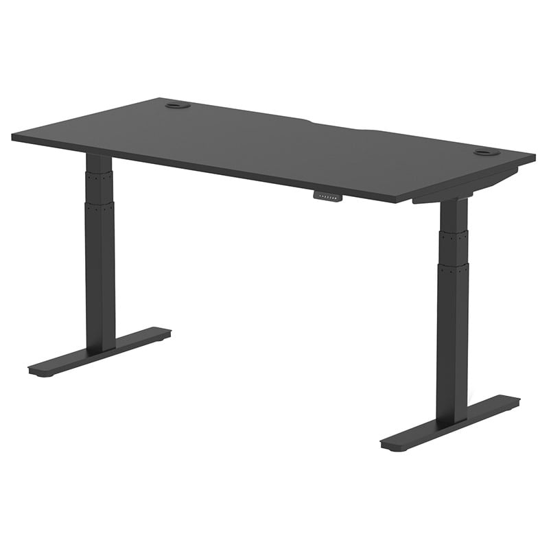 Black Series Height Adjustable Desk - 660-1310 x 1600 x 800mm