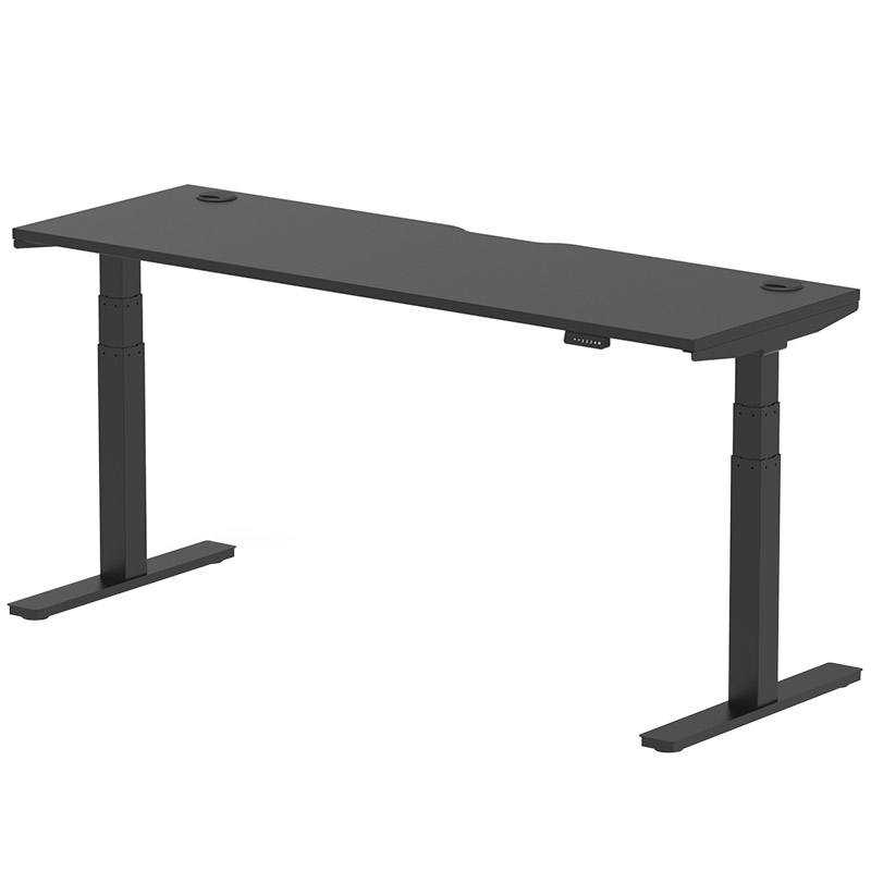 Black Series Height Adjustable Desk - 660-1310 x 1800 x 600mm