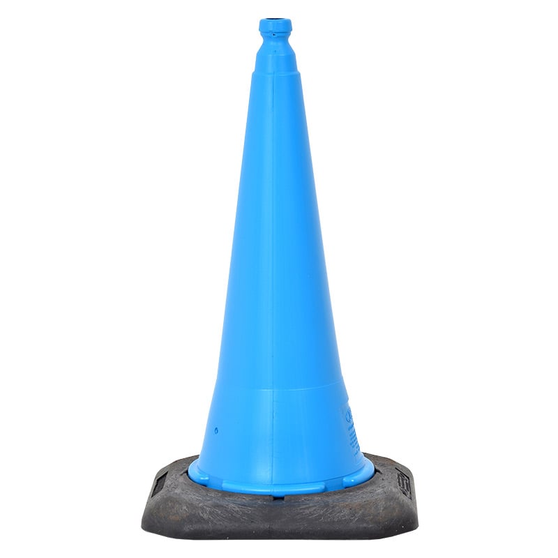 Blue Cone with Black Base - 500mm high