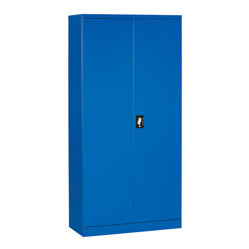 Steel storage cupboard - Blue - 2000 x 1000 x 500mm