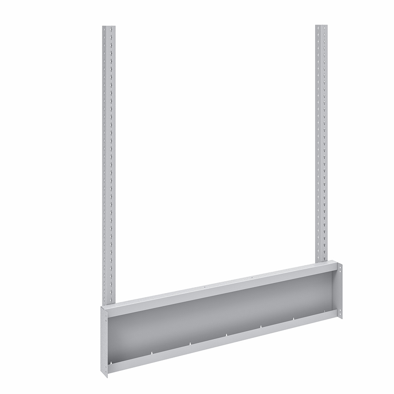 Rear Frame  Uprights 2 Pack, For Cubio Framework Bench (1.5M), WxDxH: 1466x154x1727mm, Ral 7035