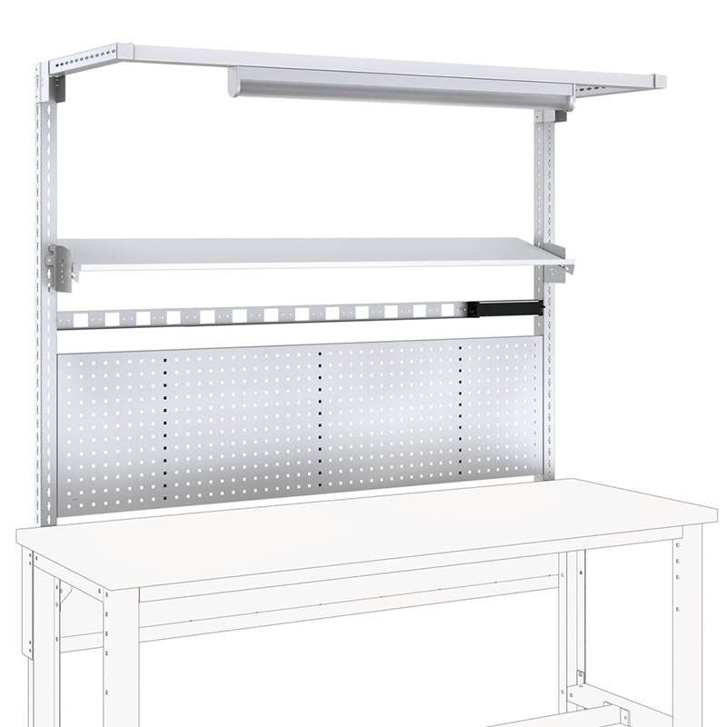 Bott Cubio 1800mm Wide Rear Workbench Frame With 5 Piece Kit