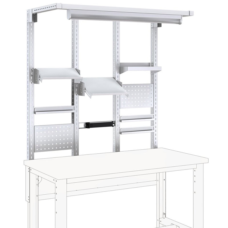 Bott Cubio 1350mm Wide 3-Section Rear Workbench Frame Kit