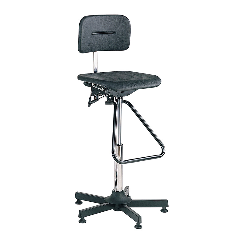 Bott High Lift Classic Industrial Moulded Chair with Footrest