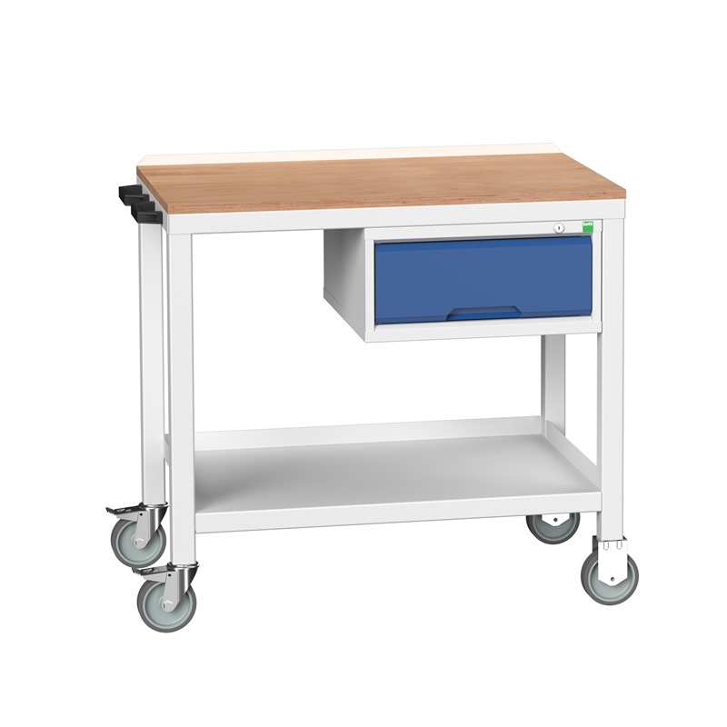 Bott Verso Mobile Welded Bench with Mpx Worktop and Drawer (930 x 1000 x 600)