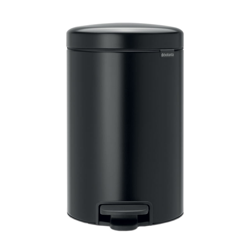 Brabantia Soft Close Steel Pedal Bin - 20L - Black 