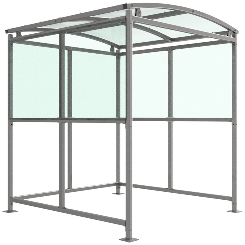 Burbank Galvanised Shelter - 2363 x 2099 x 2000mm