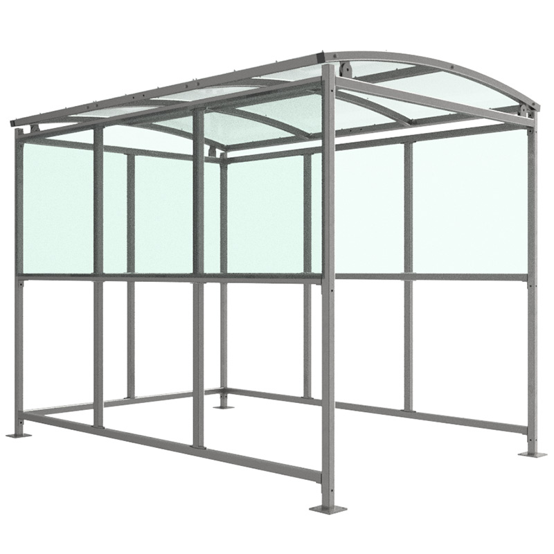 Burbank Galvanised Shelter - 2363 x 2099 x 3000mm