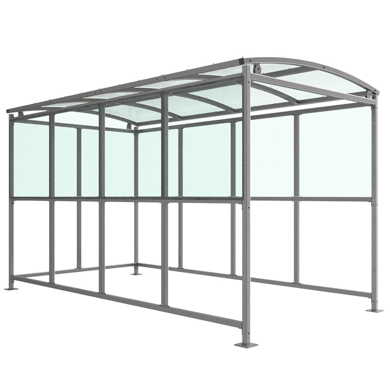 Burbank Galvanised Shelter - 2363 x 2099 x 3000mm