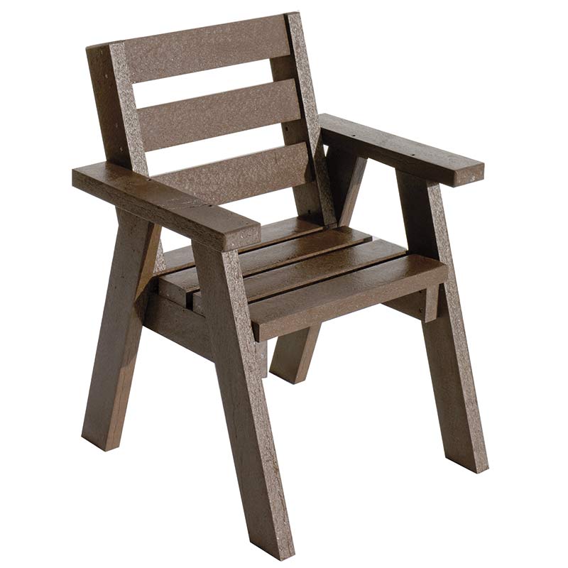 Captain's Chair 100% Recycled Plastic - 680W x 650D (mm)