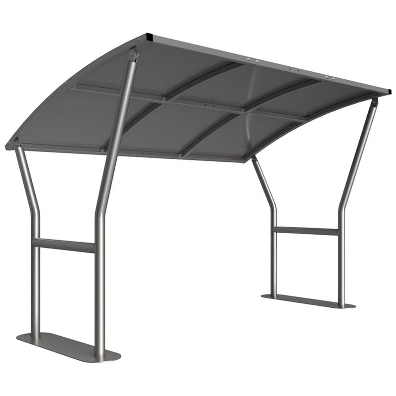 Caxton Shelter 3m Main Bay - Galvanised Roof