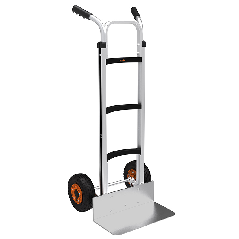 Centaur Aluminium Sack Truck with Heavy Duty Toe Plate - 200kg Capacity