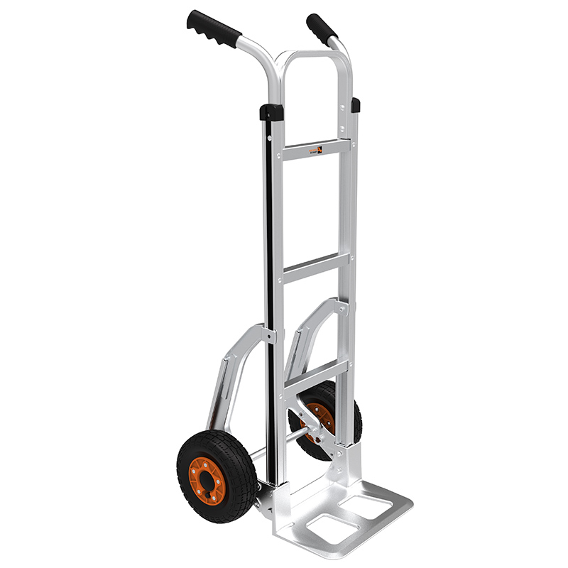 Centaur Standard Aluminium Sack Truck with Stair Slides - 200kg Capacity