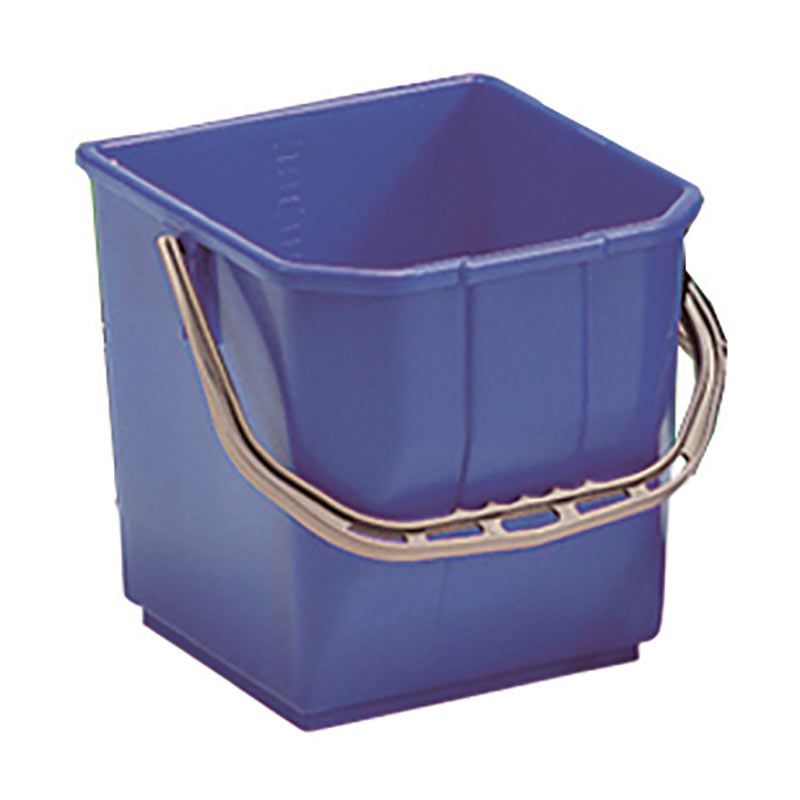 25L Blue Cleaning Trolley Buckets