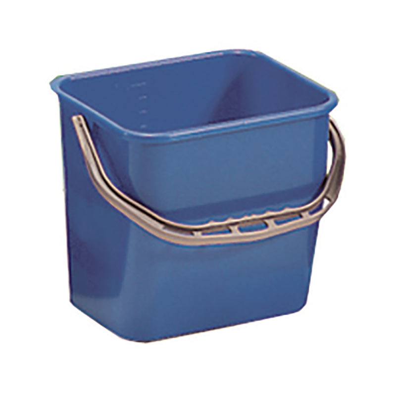 6L Blue Cleaning Trolley Buckets